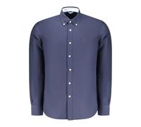 North Sails Blu Cotton Men Shirt - 3XL