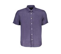 North Sails Blu Linen Men's Shirt - M