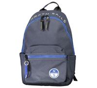North Sails Blu Polyester Men Backpack