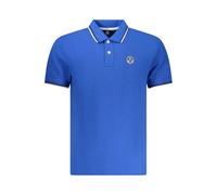 North Sails Blue Cotton Men Polo Shirt - M