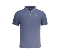 North Sails Blue Cotton Men Polo Shirt - XL