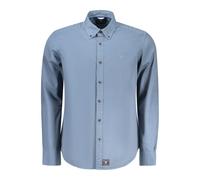 North Sails Blue Cotton Men Shirt - L