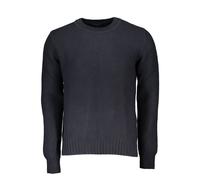 North Sails Blue Cotton Men Sweater - L