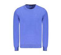 North Sails Blue Cotton Men Sweater - S