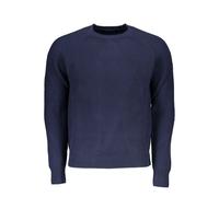 North Sails Blue Cotton Men Sweater - XL