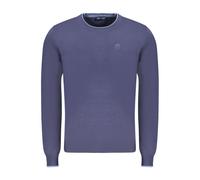 North Sails Blue Cotton Men Sweater - XL