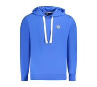 North Sails Blue Cotton Men Sweater - XXL