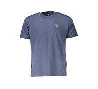 North Sails Blue Cotton Men T-Shirt - M