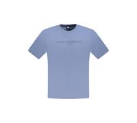 North Sails Blue Cotton Men T-Shirt - XL