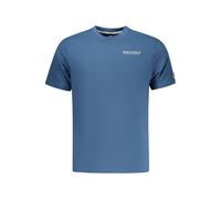 North Sails Blue Cotton Men T-Shirt - XXL