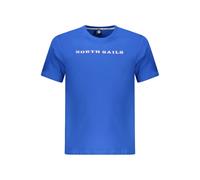 North Sails Blue Cotton Men TShirt - XXL
