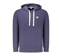North Sails Blue Cotton Men's Hoodie - M
