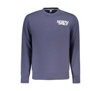 North Sails Blue Cotton Men's Sweatshirt - 3XL