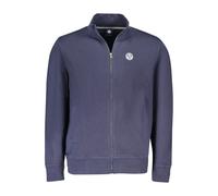North Sails Blue Cotton Men's Sweatshirt - M