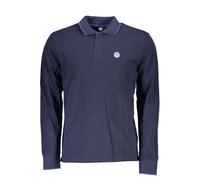 North Sails Blue Cotton Polo Shirt L