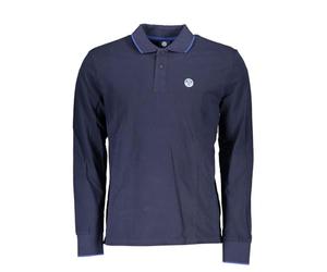 North Sails Blue Cotton Polo Shirt L