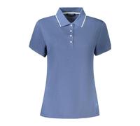 North Sails Blue Cotton Women Polo Shirt - XL
