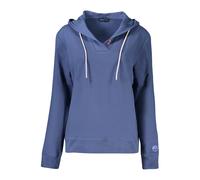 North Sails Blue Cotton Women Sweater - M