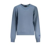 North Sails Blue Cotton Women Sweatshirt - XS