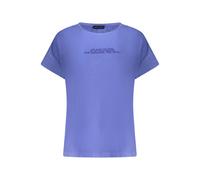 North Sails Blue Cotton Women T-Shirt - S