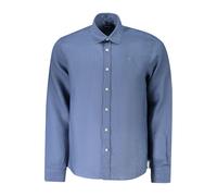 North Sails Blue Linen Men's Shirt - M