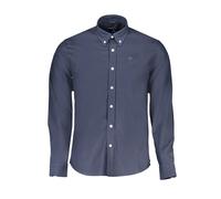 North Sails Blue Organic Cotton Men Shirt - S