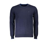 North Sails Blue Organic Cotton Men Sweater - XXL