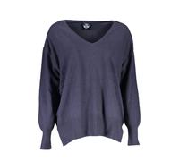 North Sails Blue Polyamide Women Sweater - M