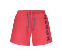 North Sails - Boxer da bagno rosso con stampa oceanica - - Swimwear - Uomo - Rosso - S