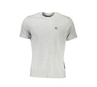 North Sails Brown Cotton Men T-Shirt - S