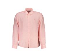 North Sails - Camicia a righe con colletto francese - - Shirts - Uomo - Rosa - S