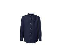 NORTH SAILS Camicia Bambino in Lino European Flax™ con Colletto Coreano