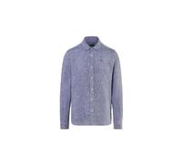 North Sails Blue Linen Men Shirt - S