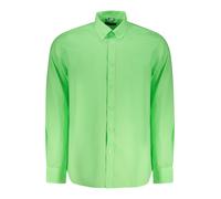 North Sails, ,Shirts ,Uomo ,Verde ,M Camicia in Cotone con Logo Ricamato
