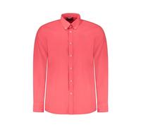 North Sails - Camicia Rossa in Cotone con Ricamo - - Shirts - Uomo - Rosso - M