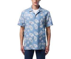 NORTH SAILS - Camicia uomo in cotone e lino con stampa all-over