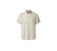 NORTH SAILS Camicia Uomo in Lino European Flax™ a Maniche Corte con Logo Ricamato