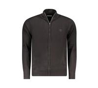 North Sails - Cardigan in Nylon Nero con Ricamo - -Knitwear -Uomo -Nero -S