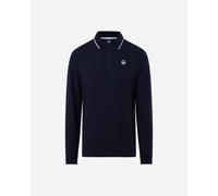 NORTH SAILS Polo Manica lunga 692454 Blu Scuro Blu