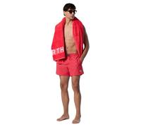 NORTH SAILS Costume a Pantaloncino da Bagno Uomo in Poliestere 100% Reciclato (IT, Testo, S, Geranium)