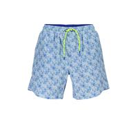 NORTH SAILS Costume a Pantaloncino da Bagno Uomo in Poliestere 100% Reciclato Asciugatura Rapida con Stampa Grafica all Over (IT, Testo, S, Regular, Regular, Combo 40 (C040))
