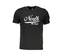 North Sails - Cotton T-Shirt - -Tops -Uomo -Nero -2XL
