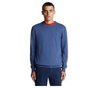 North Sails Crewneck 12 GG Maglione, Denim Blue Melange, X-Large Uomo