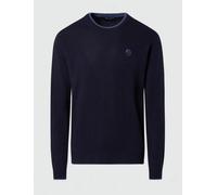 North Sails Crewneck 12Gg Knitwear Blue Print Maglia Giro Uomo 69 9775 000 0804