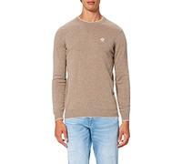 North Sails Crewneck W/Tipping 12 GG Maglione, Fossil Melange, Small Uomo