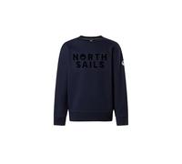 NORTH SAILS Felpa Bambino in Cotone Organico con Maxi Logo