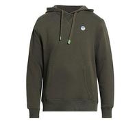 NORTH SAILS Felpa Classic Basic Hoodie Hoodie Uomo Cotone Verde L