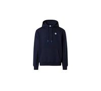 NORTH SAILS Felpa Hoodie Uomo in Cotone Organico con Patch Logo
