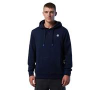 NORTH SAILS Felpa con Cappuccio Uomo con Mini Logo e Tasca a Marsupio (Blu Navy, XXL)
