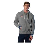 NORTH SAILS Felpa Hoodie Uomo Archive in Cotone Organico con Zip